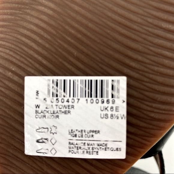 Clark’s Zia Tower Black Platform Wedges NEW - Picture 9 of 10